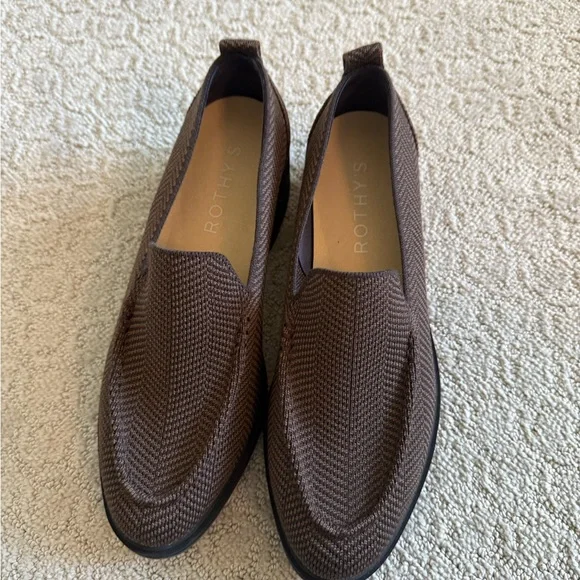 Rothy\'s Brown Loafers Slip-On Style The Penny Loafer in Cortado for Women | Rothy main image 3